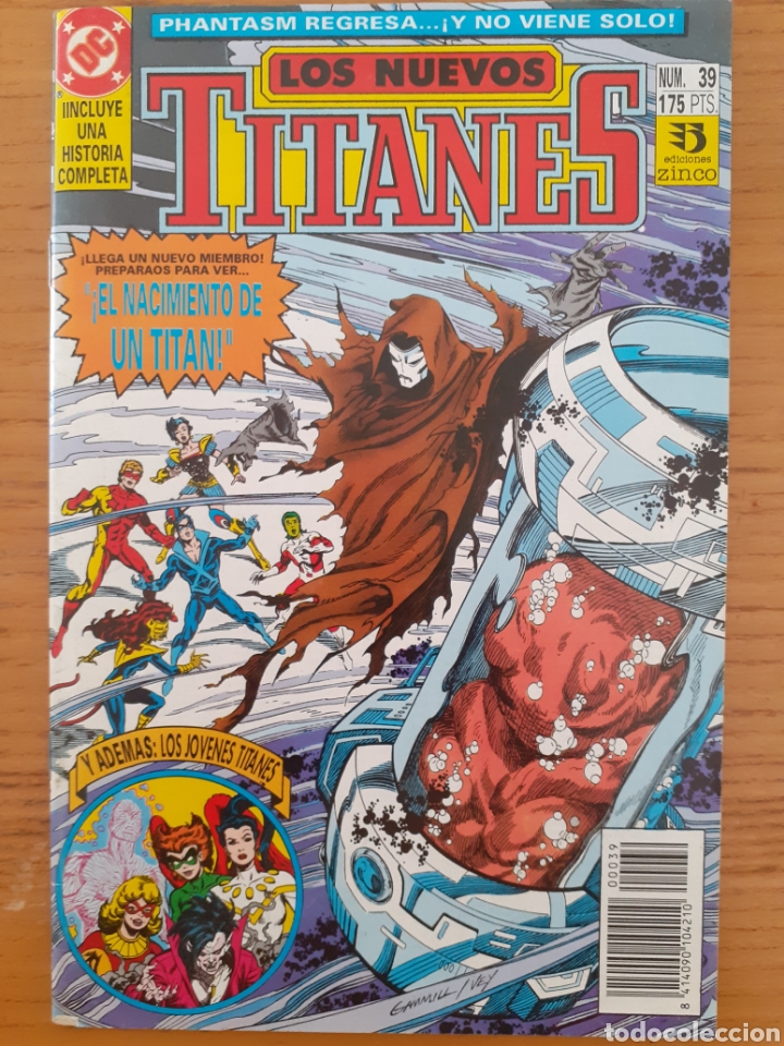 C&oacute;mics: Los Nuevos Titanes. N⁰s 32 y 39. - Foto 3