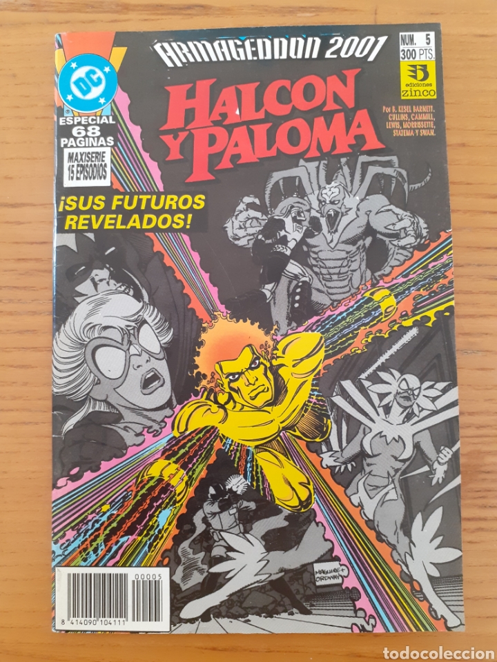 C&oacute;mics: Halc&oacute;n y Paloma. N⁰ 5. DC. Zinco - Foto 1