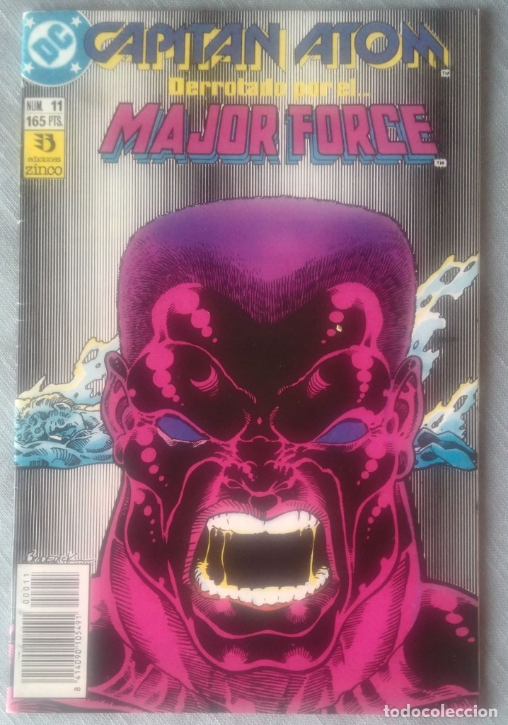 C&oacute;mics: Capitan Atom 11 Major Force Zinco - Foto 1