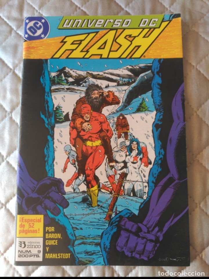 C&oacute;mics: Universo DC N&ordm;9 Flash ZINCO - Foto 1