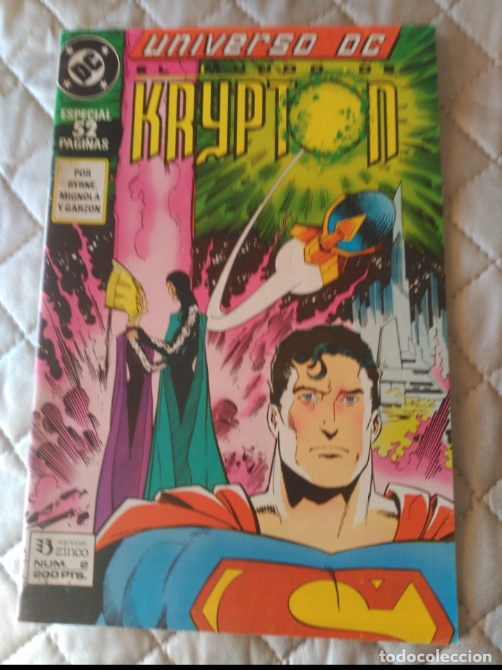 C&oacute;mics: Universo DC N&ordm; 2 El Mundo de Kripton ZINCO - Foto 1