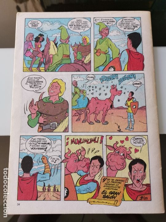 C&oacute;mics: TEBEO C&Oacute;MIC DRAGONES Y MAZMORRAS 1985 - Foto 3