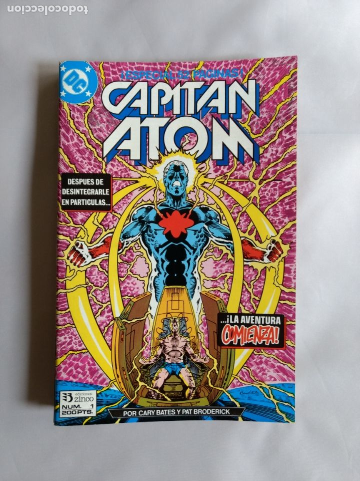 C&oacute;mics: Capit&aacute;n Atom. N&uacute;meros 1 a 7 y 9 (8 c&oacute;mics en formato grapa) - Foto 1