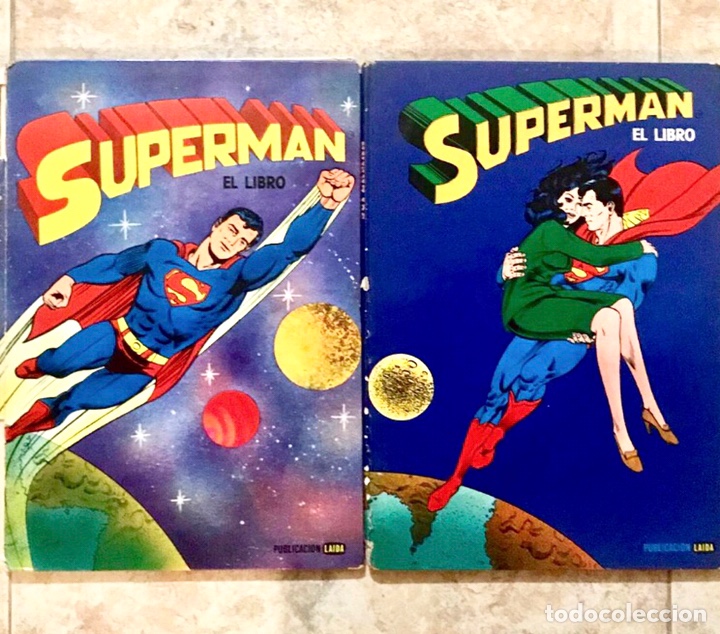 C&oacute;mics: LOTE SUPERMAN EL LIBRO - TOMO 1 Y 2 - COMIC LAIDA MARVEL - Foto 1