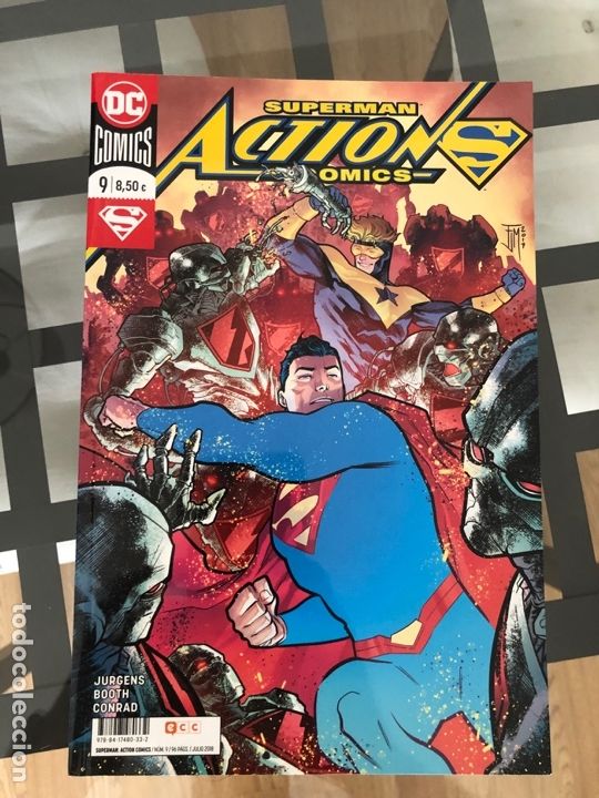 C&oacute;mics: Lote 9 c&oacute;mics Superman Action Comics ECC - Foto 2