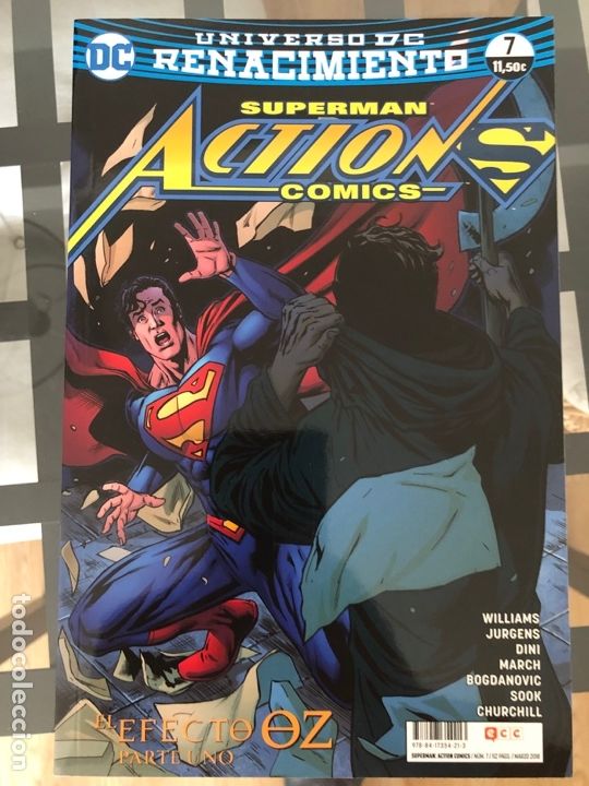 C&oacute;mics: Lote 9 c&oacute;mics Superman Action Comics ECC - Foto 4