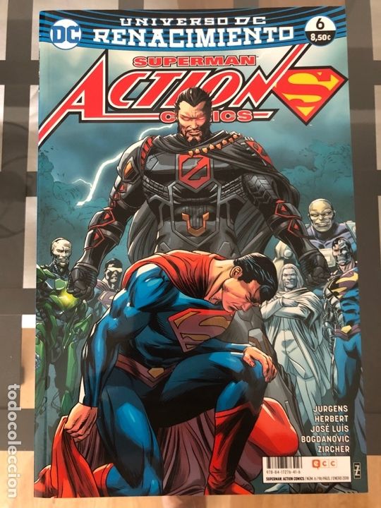 C&oacute;mics: Lote 9 c&oacute;mics Superman Action Comics ECC - Foto 5