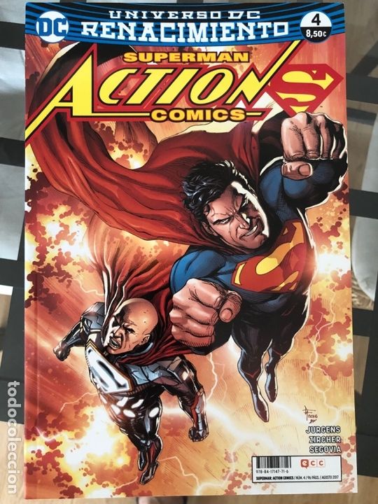 C&oacute;mics: Lote 9 c&oacute;mics Superman Action Comics ECC - Foto 7