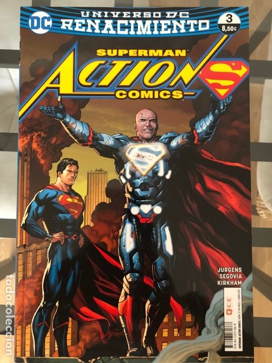 C&oacute;mics: Lote 9 c&oacute;mics Superman Action Comics ECC - Foto 8