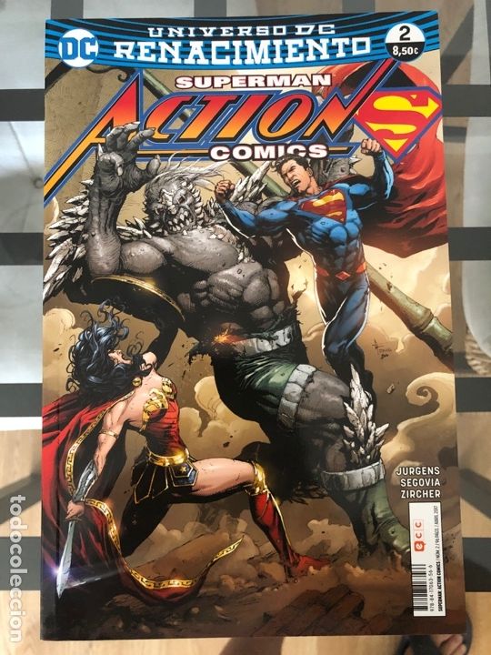 C&oacute;mics: Lote 9 c&oacute;mics Superman Action Comics ECC - Foto 9