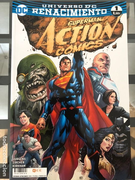 C&oacute;mics: Lote 9 c&oacute;mics Superman Action Comics ECC - Foto 10