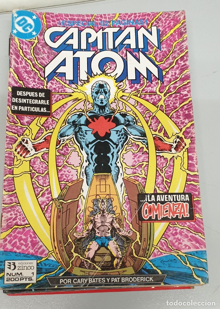 C&oacute;mics: CAPITAN ATOM N&ordm; 1 / DC - ZINCO - Foto 1