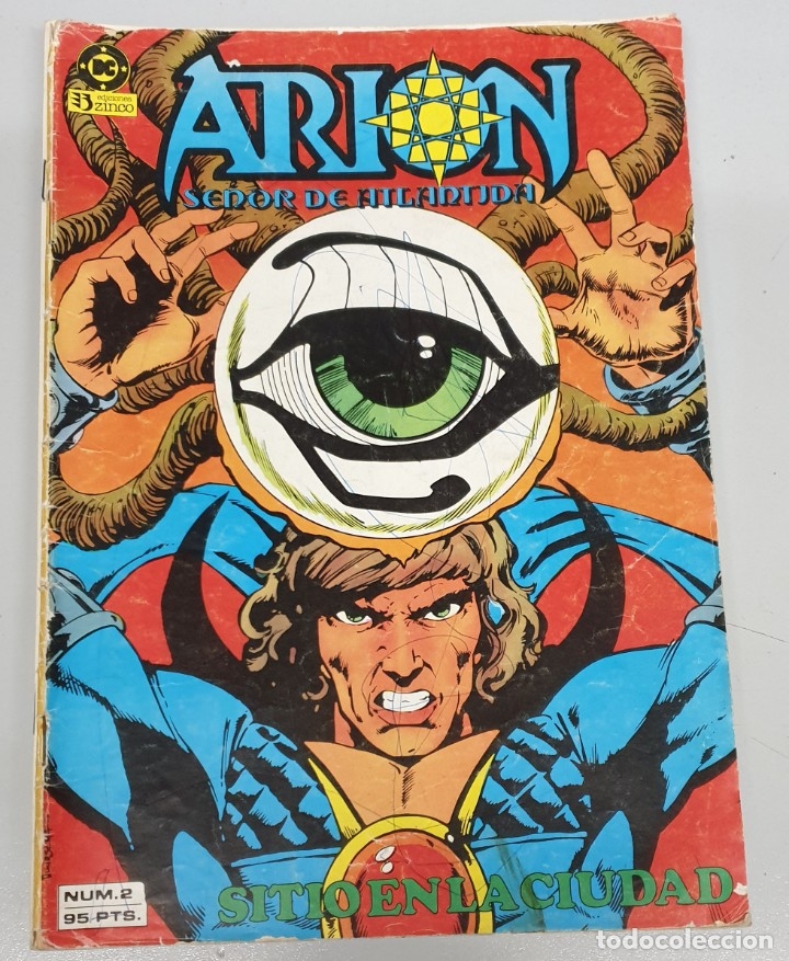 C&oacute;mics: ARION : SE&Ntilde;OR DE ATLANTIS N&ordm; 2 / DC - ZINCO - Foto 1