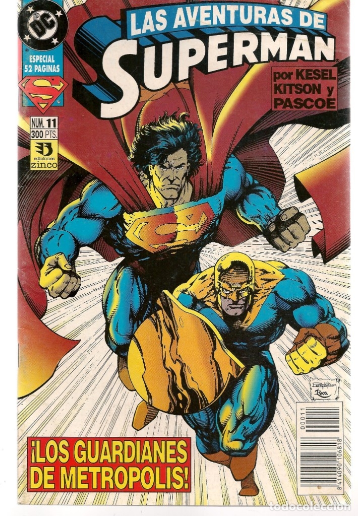 C&oacute;mics: SUPERMAN. N&ordm; 11. DC / ZINCO. (C/A58) - Foto 1