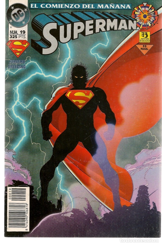 C&oacute;mics: SUPERMAN. N&ordm; 19. DC / ZINCO. (C/A58) - Foto 1