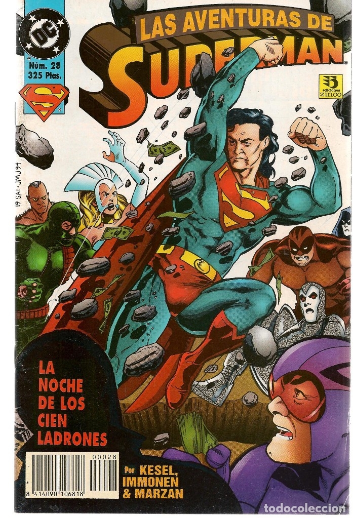 C&oacute;mics: SUPERMAN. N&ordm; 28. DC / ZINCO. (C/A58) - Foto 1