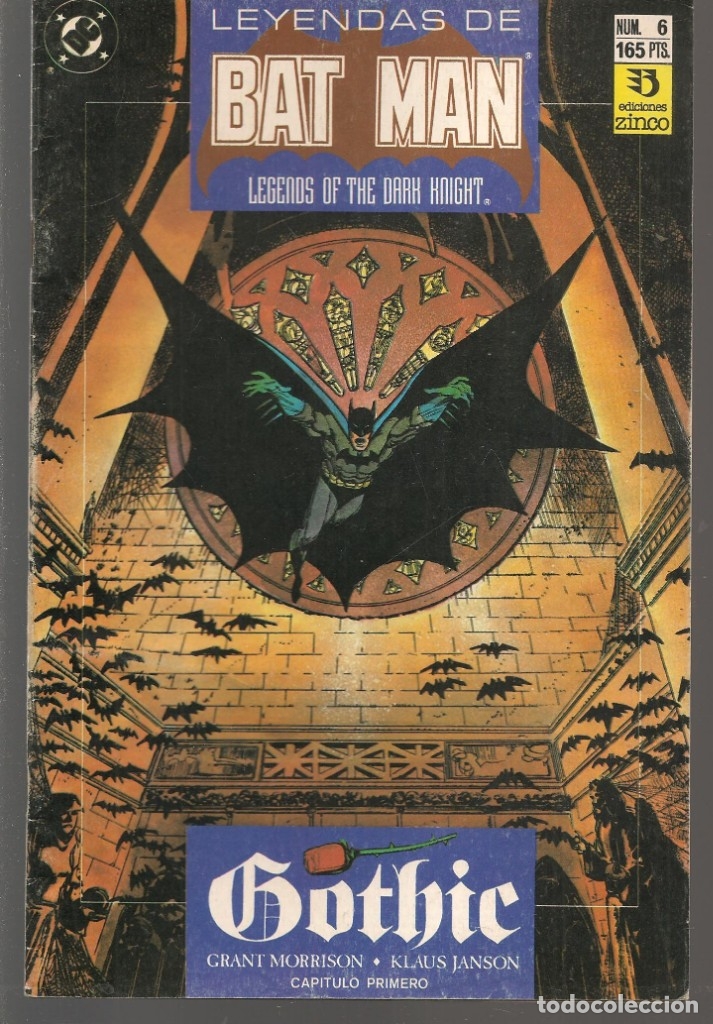 C&oacute;mics: LEYENDAS DE BATMAN. N&ordm; 6. DC / ZINCO. (C/A59) - Foto 1