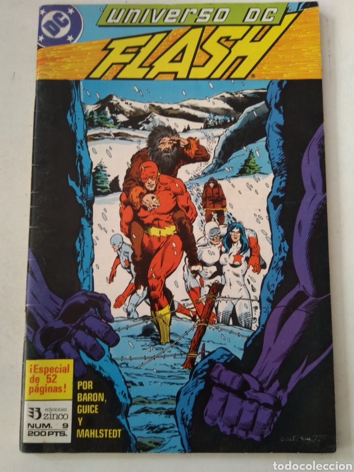 C&oacute;mics: COMIC FLASH N&deg;9 ZINCO DC - Foto 1