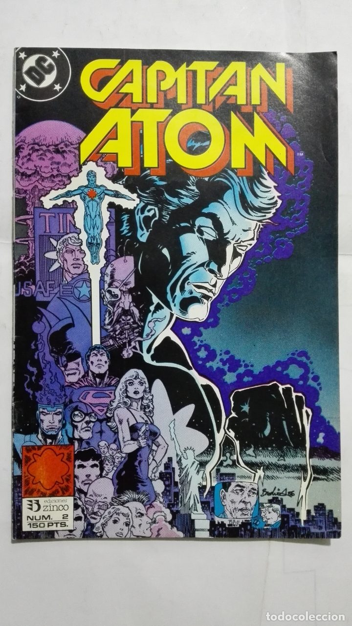 C&oacute;mics: CAPITAN ATOM N&ordm; 2, EDICIONES ZINCO, ESPECIAL 52 PAGINAS - Foto 1