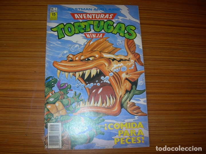 C&oacute;mics: TORTUGAS NINJA N&ordm; 7  EDITA ZINCO - Foto 1