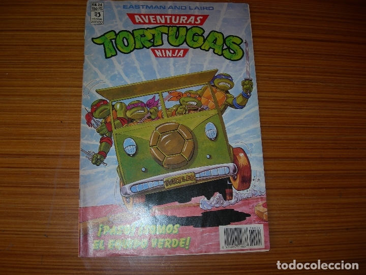 C&oacute;mics: TORTUGAS NINJA N&ordm; 24  EDITA ZINCO - Foto 1