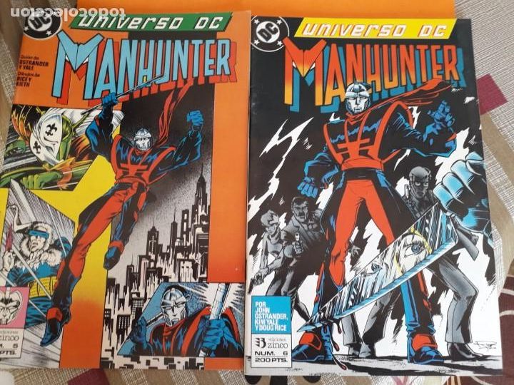 C&oacute;mics: UNIVERSO DC N-5 Y 6  MANHUNTER  A&Ntilde;O 1989 - Foto 1