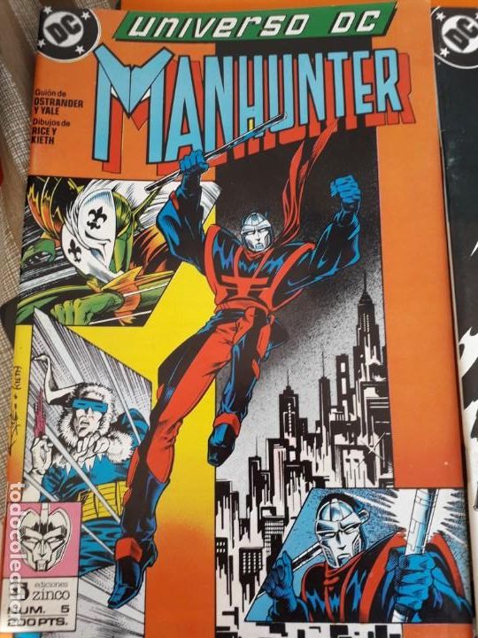 C&oacute;mics: UNIVERSO DC N-5 Y 6  MANHUNTER  A&Ntilde;O 1989 - Foto 2