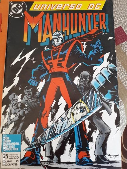 C&oacute;mics: UNIVERSO DC N-5 Y 6  MANHUNTER  A&Ntilde;O 1989 - Foto 3