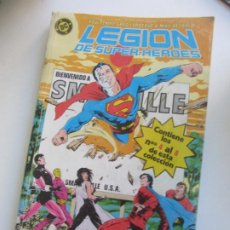 Comics: LEGIÓN DE SUPER HEROES RETAPADO INCLUYE NÚMEROS 4 AL 8, EDITORIAL ZINCO SDX15. Lote 224736087