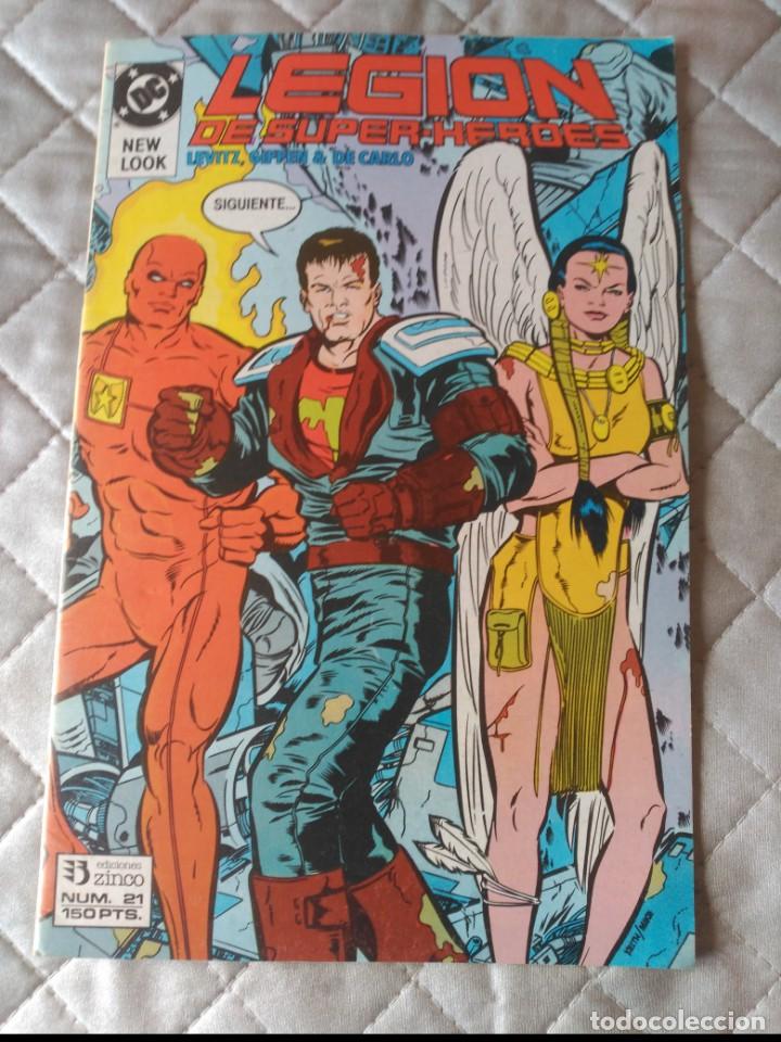 C&oacute;mics: Legi&oacute;n de Superh&eacute;roes N&ordm; 21 ZINCO - Foto 1