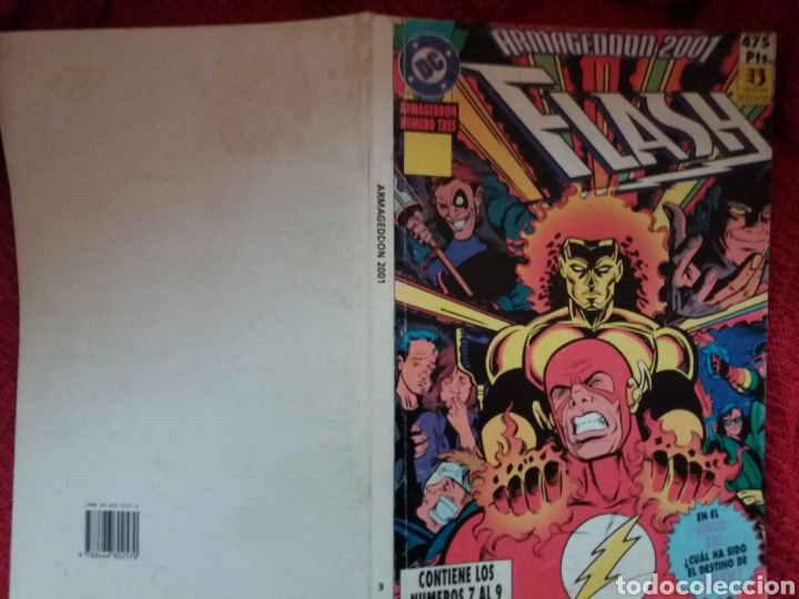 C&oacute;mics: FLASH ARMAGEDON 2001 CONTIENE LOS N&Uacute;MEROS 7 AL 9 EDICIONES ZINCO - Foto 3