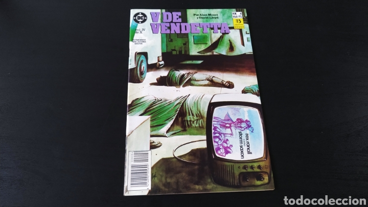 C&oacute;mics: EXCELENTE ESTADO V DE VENDETTA 4 VOL IV ZINCO - Foto 1
