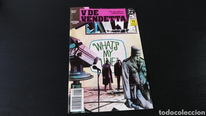 C&oacute;mics: EXCELENTE ESTADO V DE VENDETTA 5 VOL V ZINCO - Foto 1
