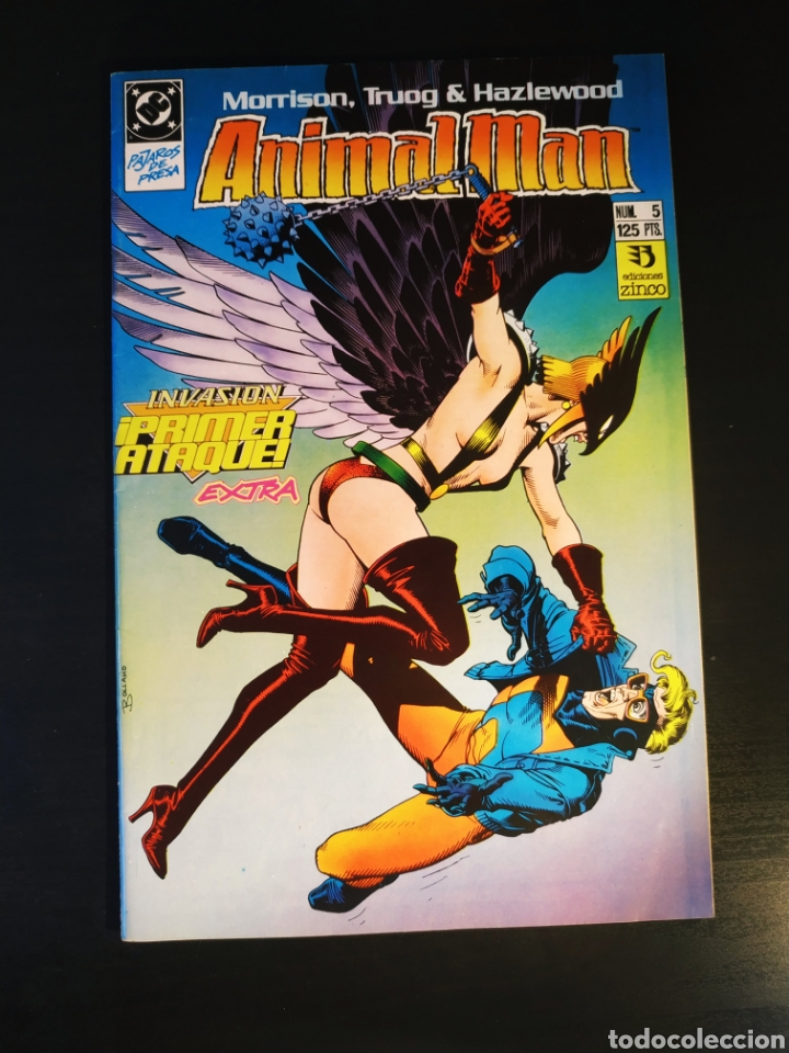 C&oacute;mics: EXCELENTE ESTADO ANIMAL MAN 5 EDICIONES ZINCO DC - Foto 1