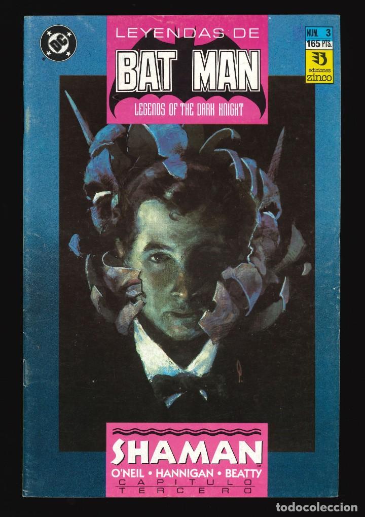 C&oacute;mics: LEYENDAS DE BATMAN - EDICIONES ZINCO / N&Uacute;MERO 3 - Foto 1