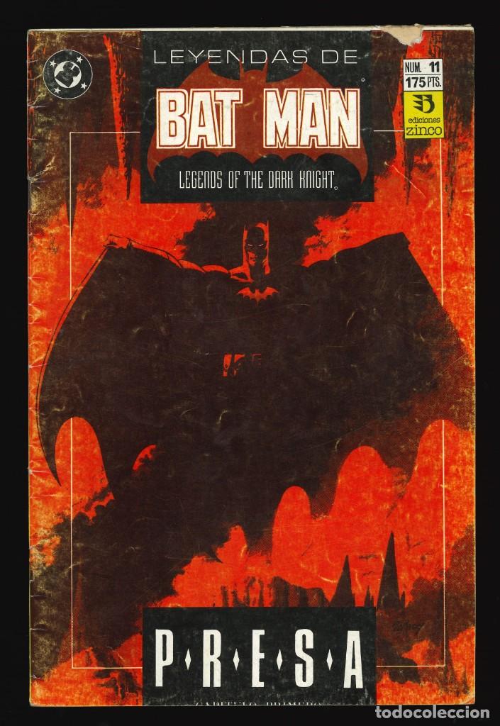 C&oacute;mics: LEYENDAS DE BATMAN - EDICIONES ZINCO / N&Uacute;MERO 11 - Foto 1
