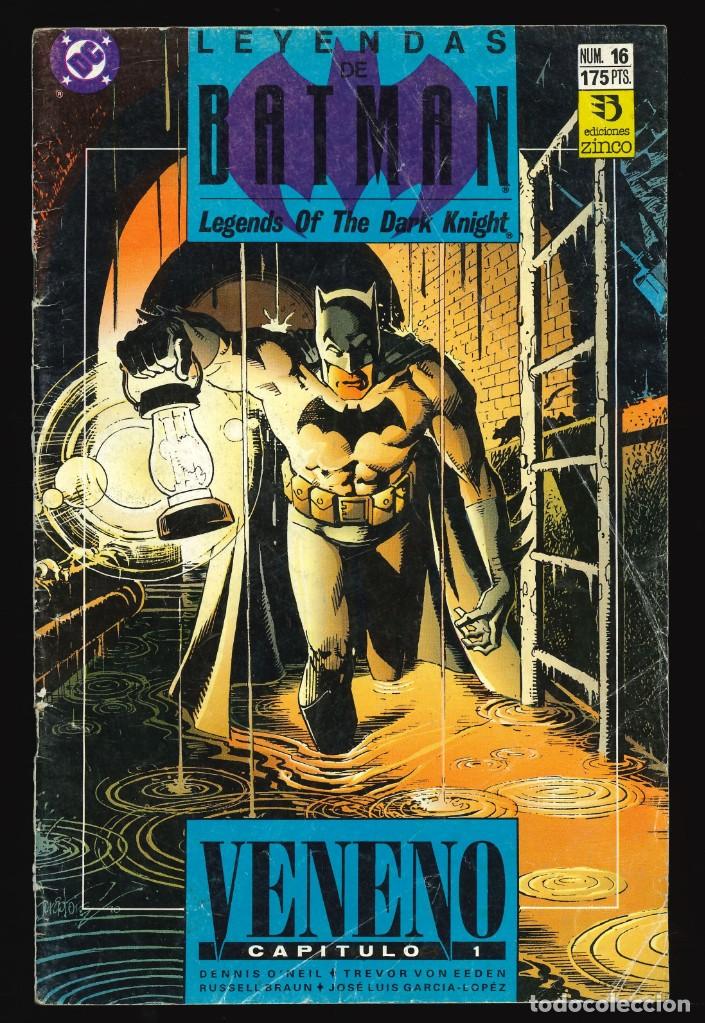 C&oacute;mics: LEYENDAS DE BATMAN - EDICIONES ZINCO / N&Uacute;MERO 16 - Foto 1