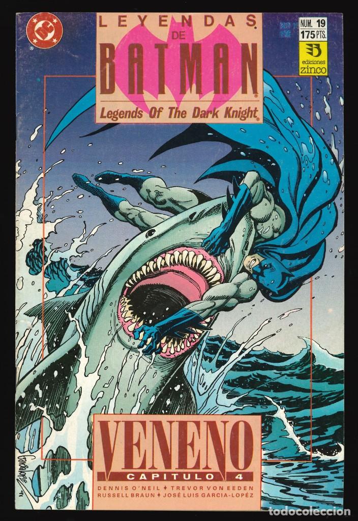 C&oacute;mics: LEYENDAS DE BATMAN - EDICIONES ZINCO / N&Uacute;MERO 19 - Foto 1