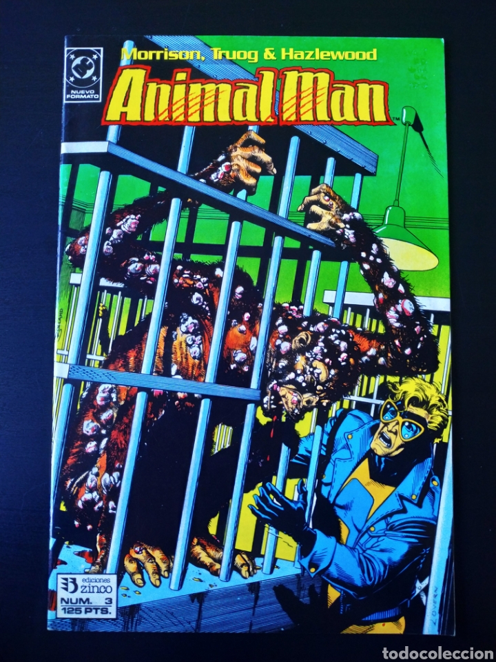 C&oacute;mics: DE KIOSCO ANIMAL MAN 3 EDICIONES ZINCO - Foto 1