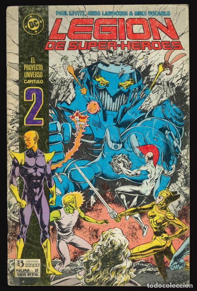 C&oacute;mics: LEGI&Oacute;N DE SUPERH&Eacute;ROES - EDICIONES ZINCO / N&Uacute;MERO 2 - Foto 1