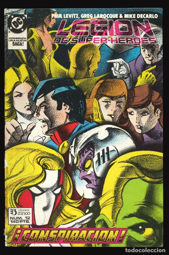 C&oacute;mics: LEGI&Oacute;N DE SUPERH&Eacute;ROES - EDICIONES ZINCO / N&Uacute;MERO 12 - Foto 1