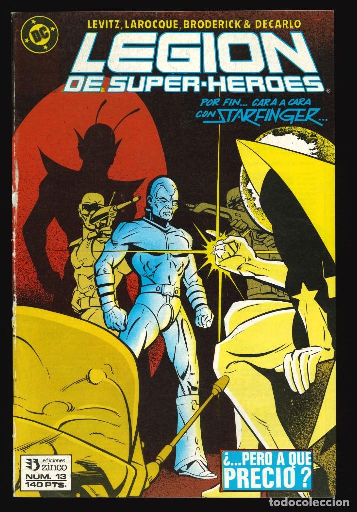 C&oacute;mics: LEGI&Oacute;N DE SUPERH&Eacute;ROES - EDICIONES ZINCO / N&Uacute;MERO 13 - Foto 1