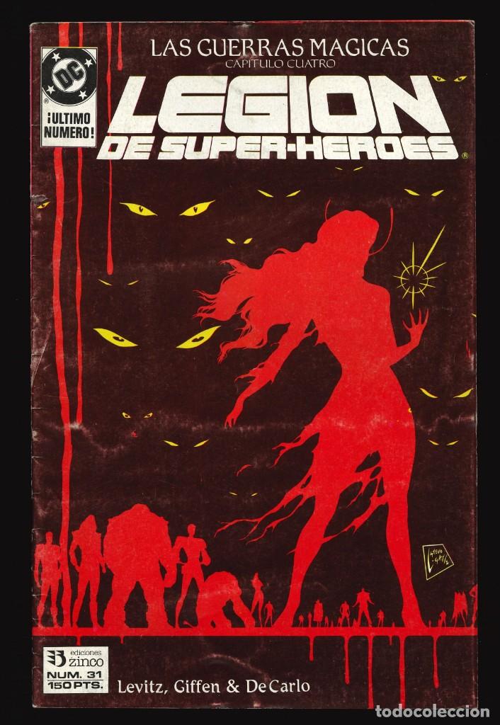C&oacute;mics: LEGI&Oacute;N DE SUPERH&Eacute;ROES - EDICIONES ZINCO / N&Uacute;MERO 31 - Foto 1