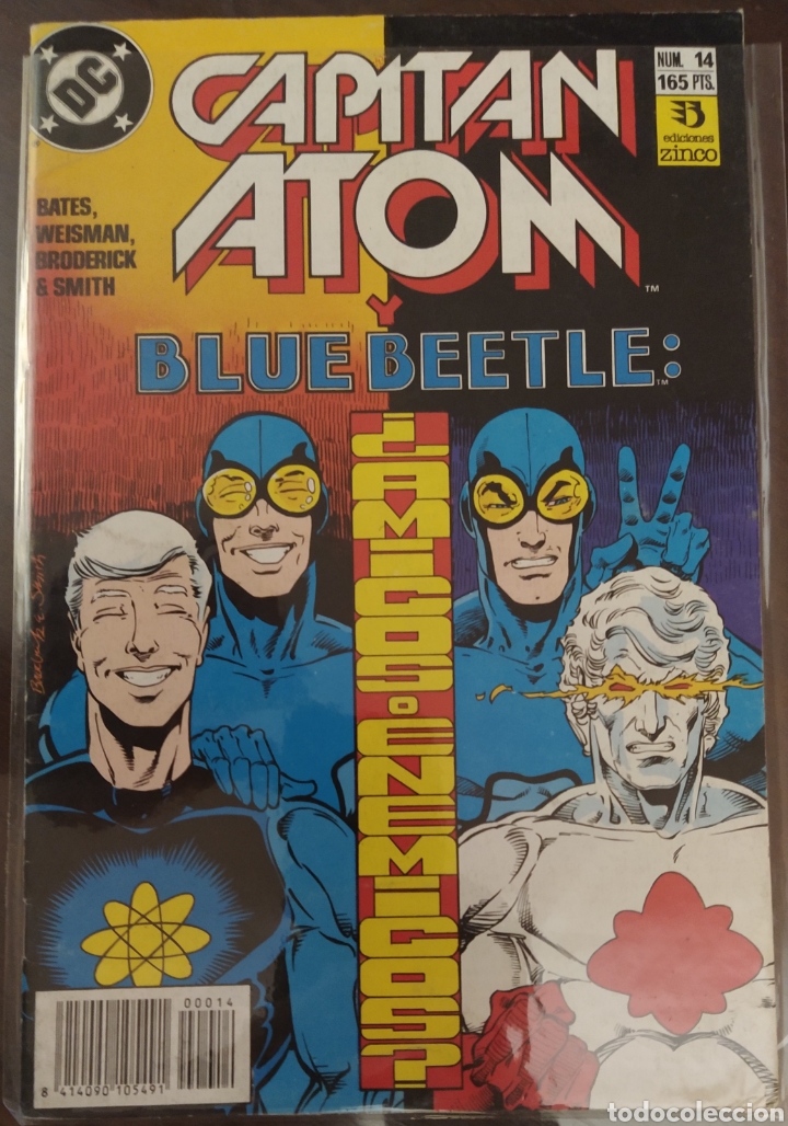 C&oacute;mics: Capit&aacute;n Atom y blue beetle &iquest;Amigos o enemigos? N 14 - Foto 1