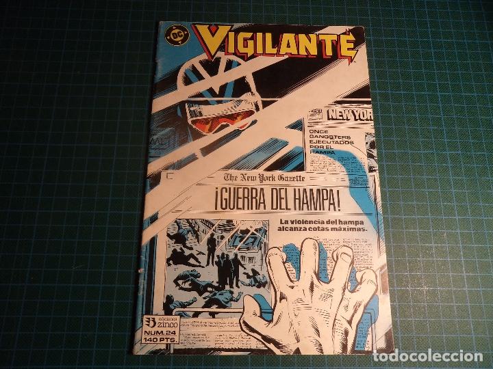 C&oacute;mics: vigilante. n&ordm; 24. zinco. procede de retapado. (ref-004). - Foto 1