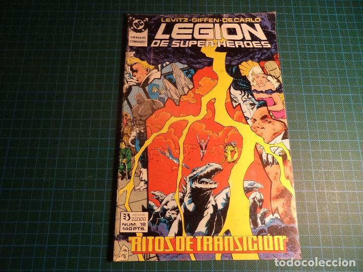 C&oacute;mics: legion de super heroes. n&ordm; 18. zinco. (ref-004). - Foto 1