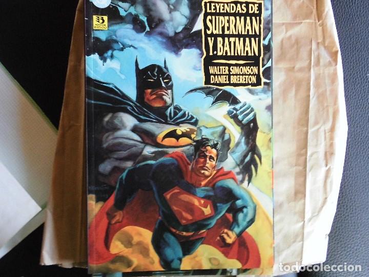 C&oacute;mics: LEYENDAS DE SUPERMAN Y BATMAN ZINCO - Foto 1