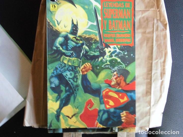 C&oacute;mics: LEYENDAS SUPERMAN Y BATMAN ZINCO - Foto 1