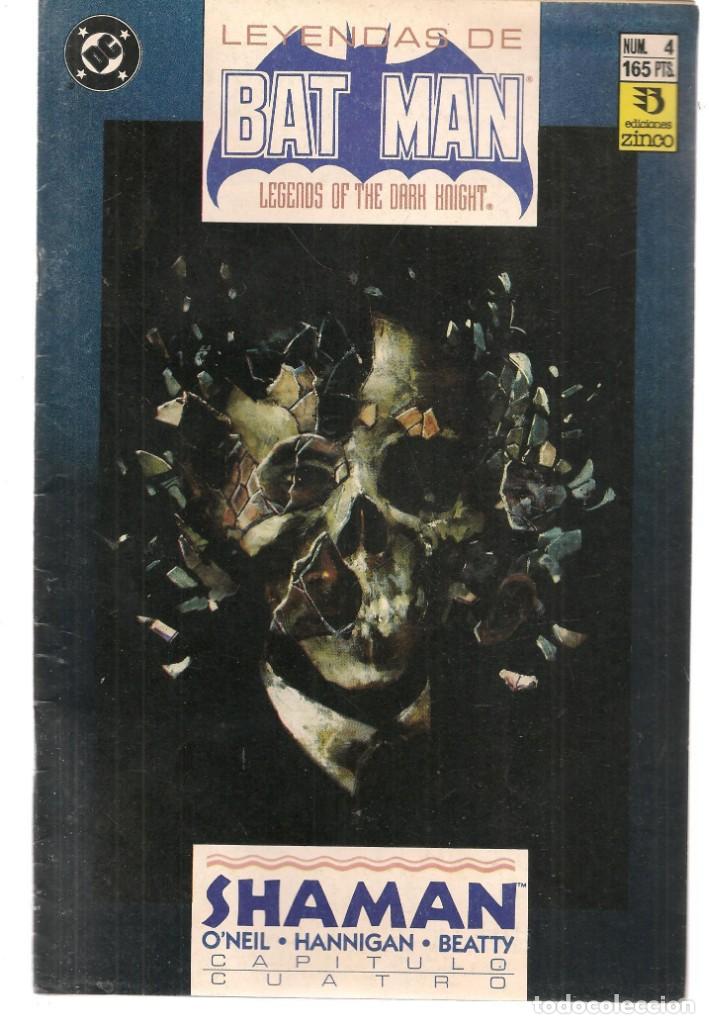 C&oacute;mics: LEYENDAS DE BATMAN.  N&ordm; 4. DC / ZINCO. (ST/A10) - Foto 1