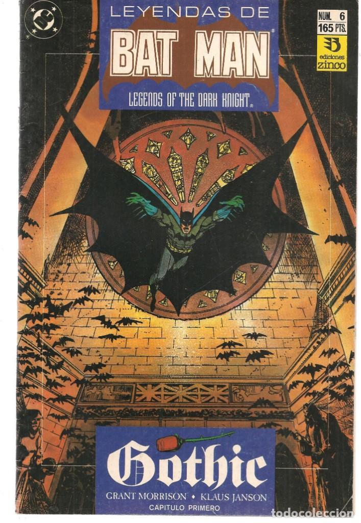 C&oacute;mics: LEYENDAS DE BATMAN. N&ordm; 6. DC / ZINCO. (ST/A10) - Foto 1